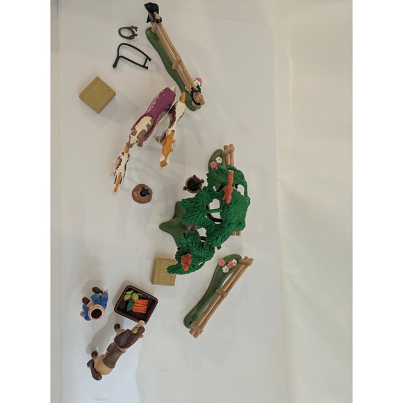 Playmobil Country Horse Paddock 5227 Playset Horses Fencing Squirrels Boxed 2012 - Picture 7 of 14